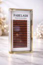 Light Brown Wimperextensions