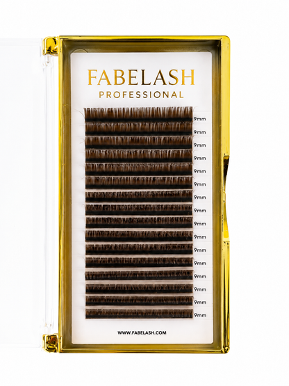 Dark Brown Wimperextensions